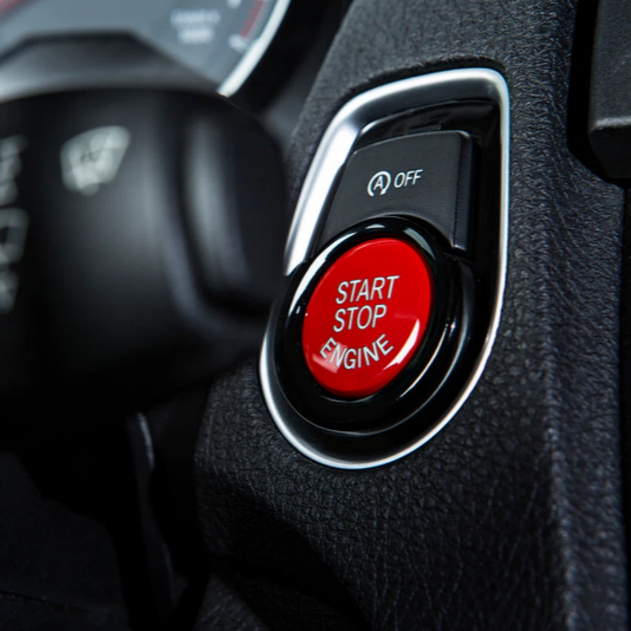 RED M1/M2 Steering Wheel Button Cover For BMW M2 F87 M3 F80 M4 F82 M5 F10 M6 F06