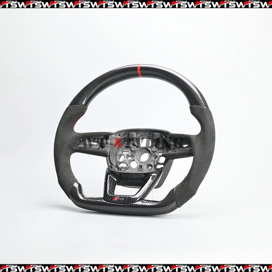 Carbon Fibre Steering Wheel For Audi S3 RS3 8Y 2020+