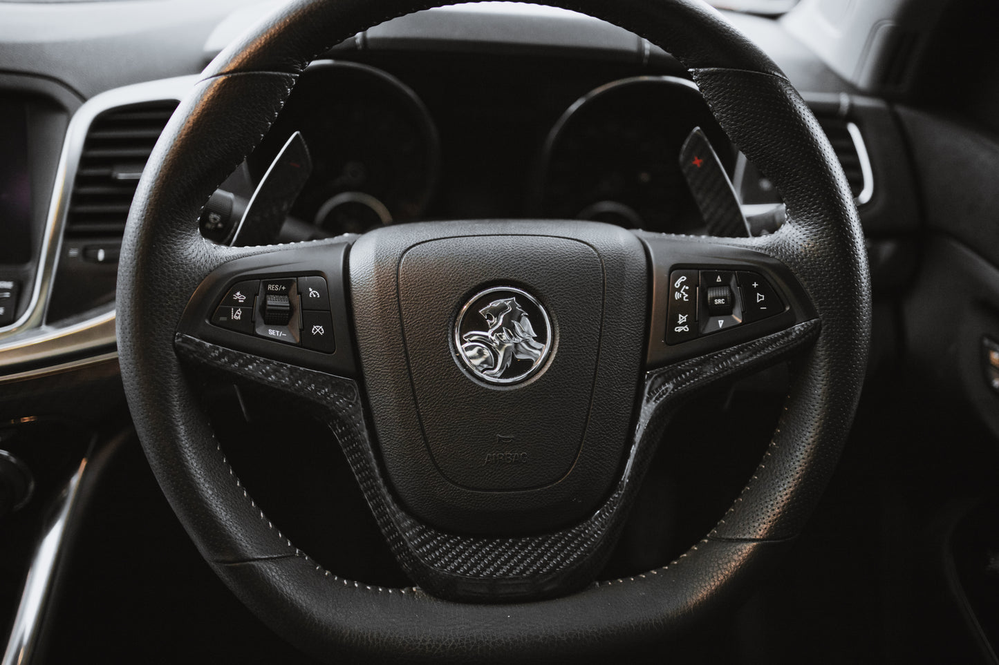 Chevy SS carbon fibre wheel insert