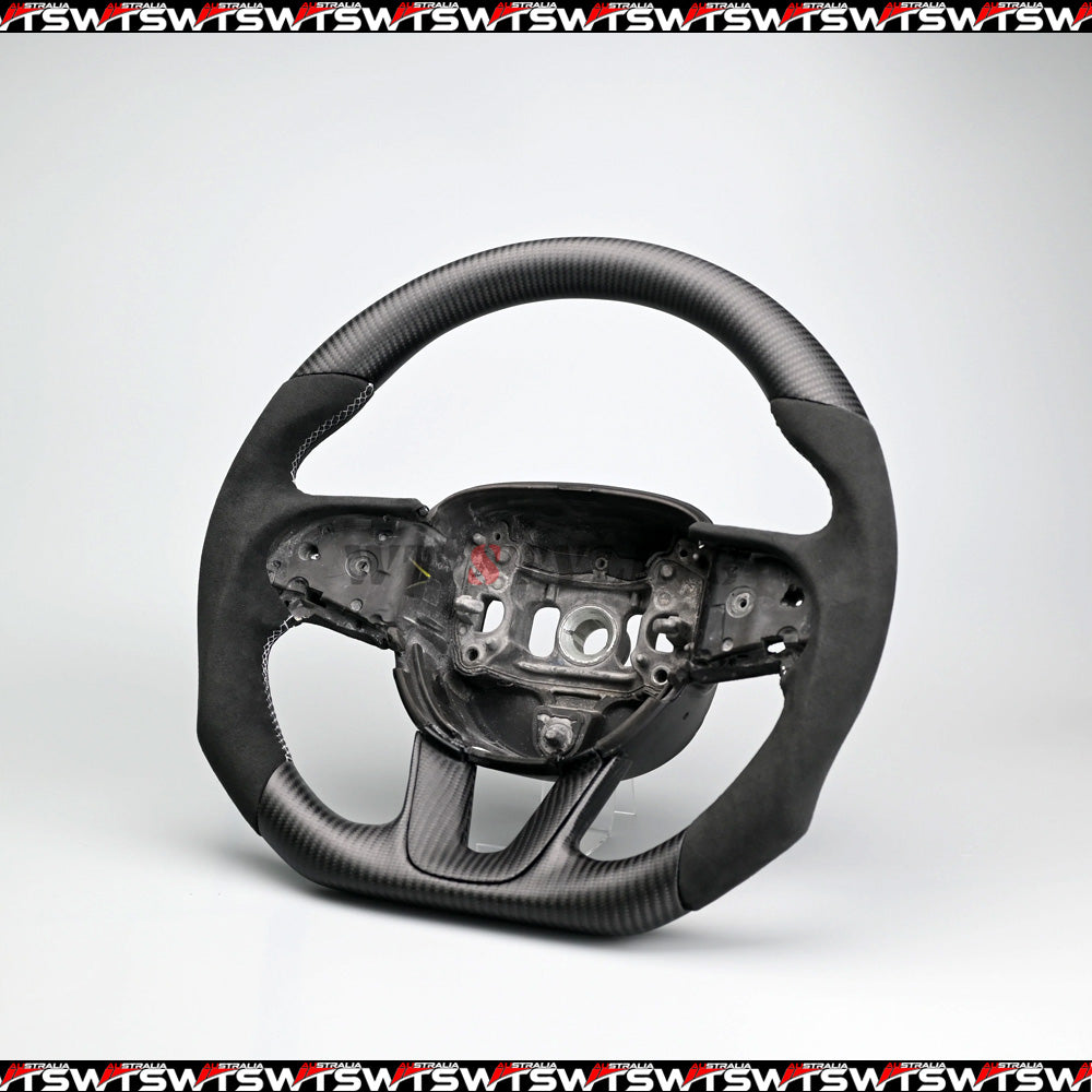 Matte Carbon Fibre Steering Wheel Suitable For Dodge Challenger SRT (15-20)