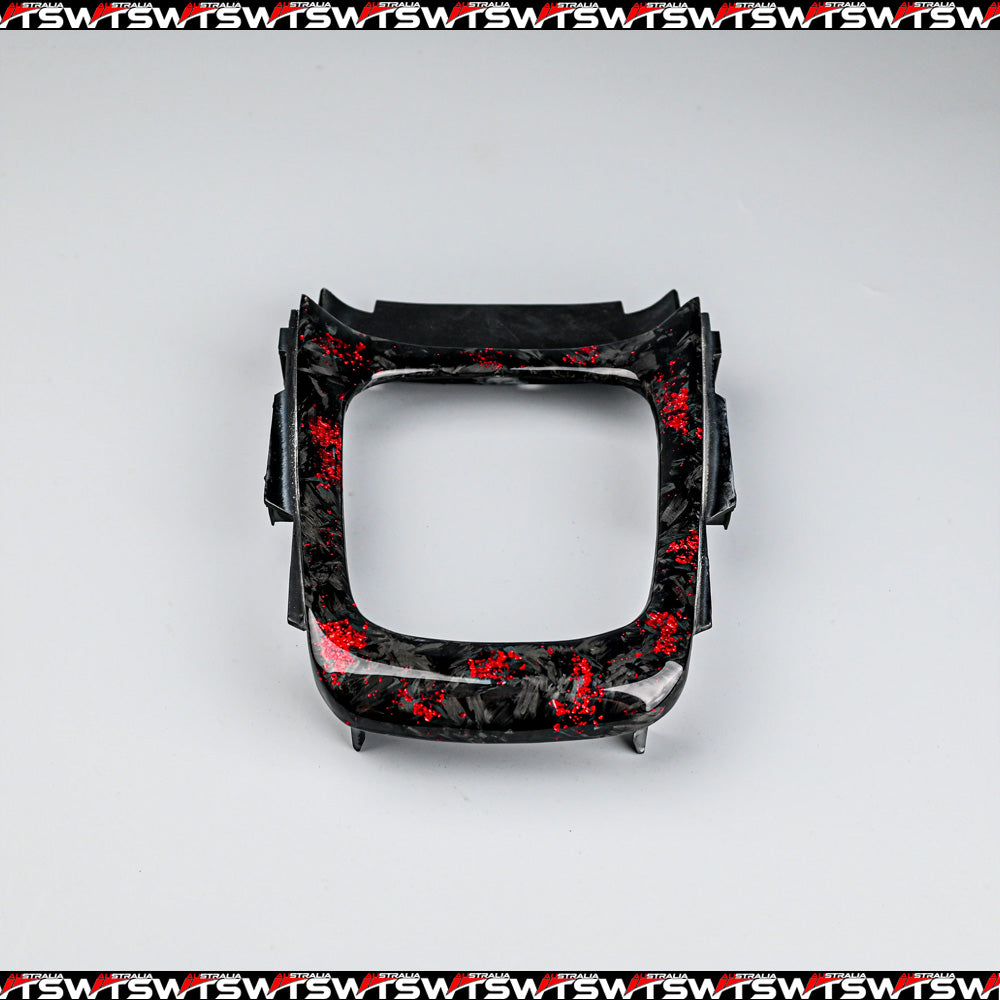 Flake Style Forged Carbon Gear Surround Trim For Holden VF AUTO