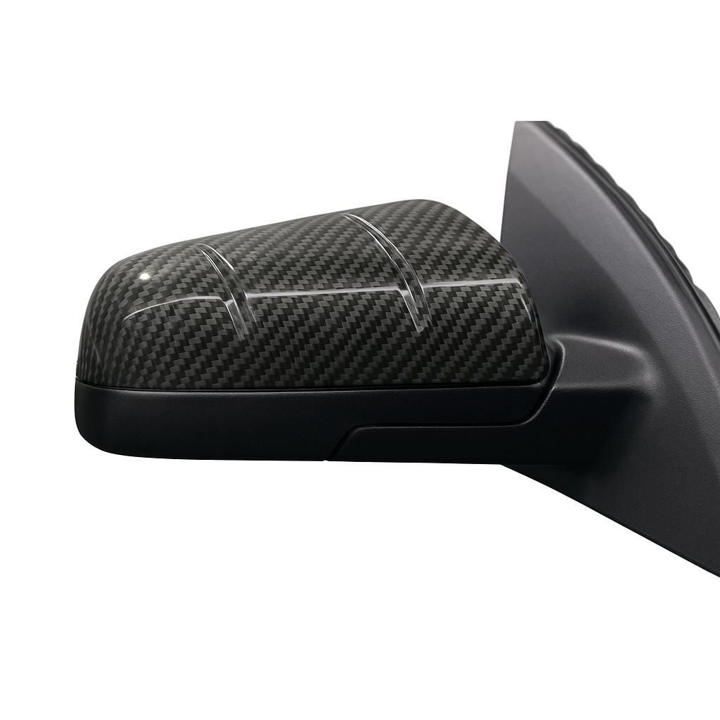 Dry Carbon Fibre Aero-Mrrior Cap For Holden HSV VE VF