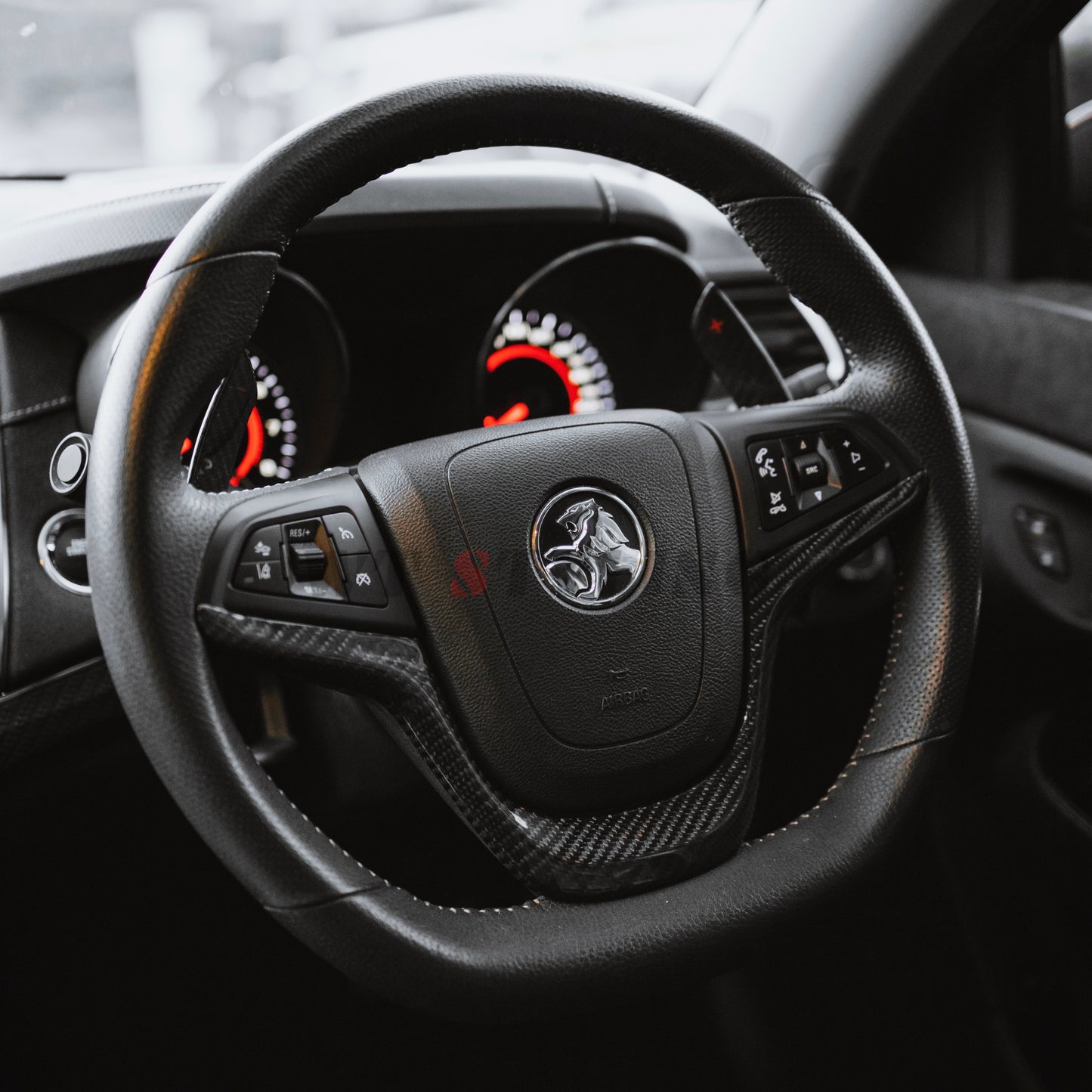Chevy SS carbon fibre wheel insert