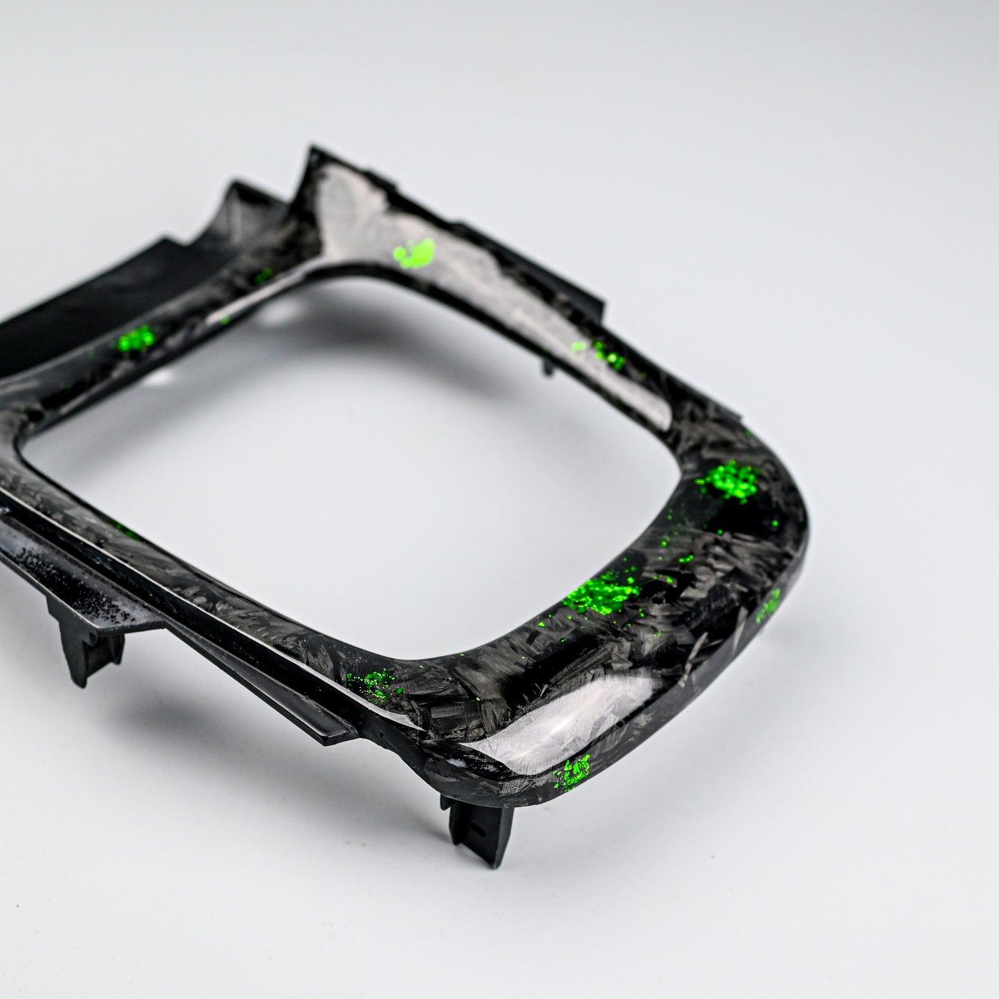 Flake Style Forged Carbon Gear Surround Trim For Holden VF AUTO