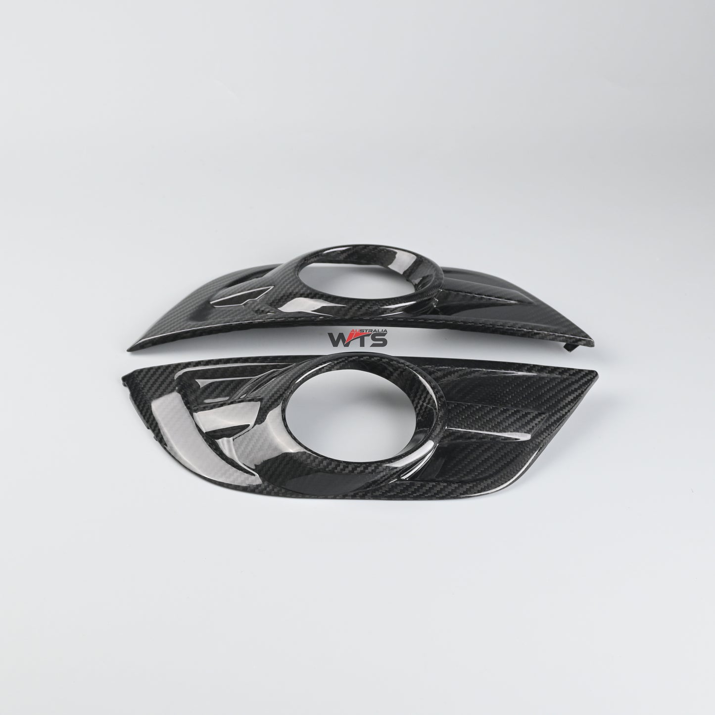100% Pre-preg Carbon Fibre Fog Light Covers – For HSV VE E2 / E3 (Clubsport, GTS, R8, Maloo)