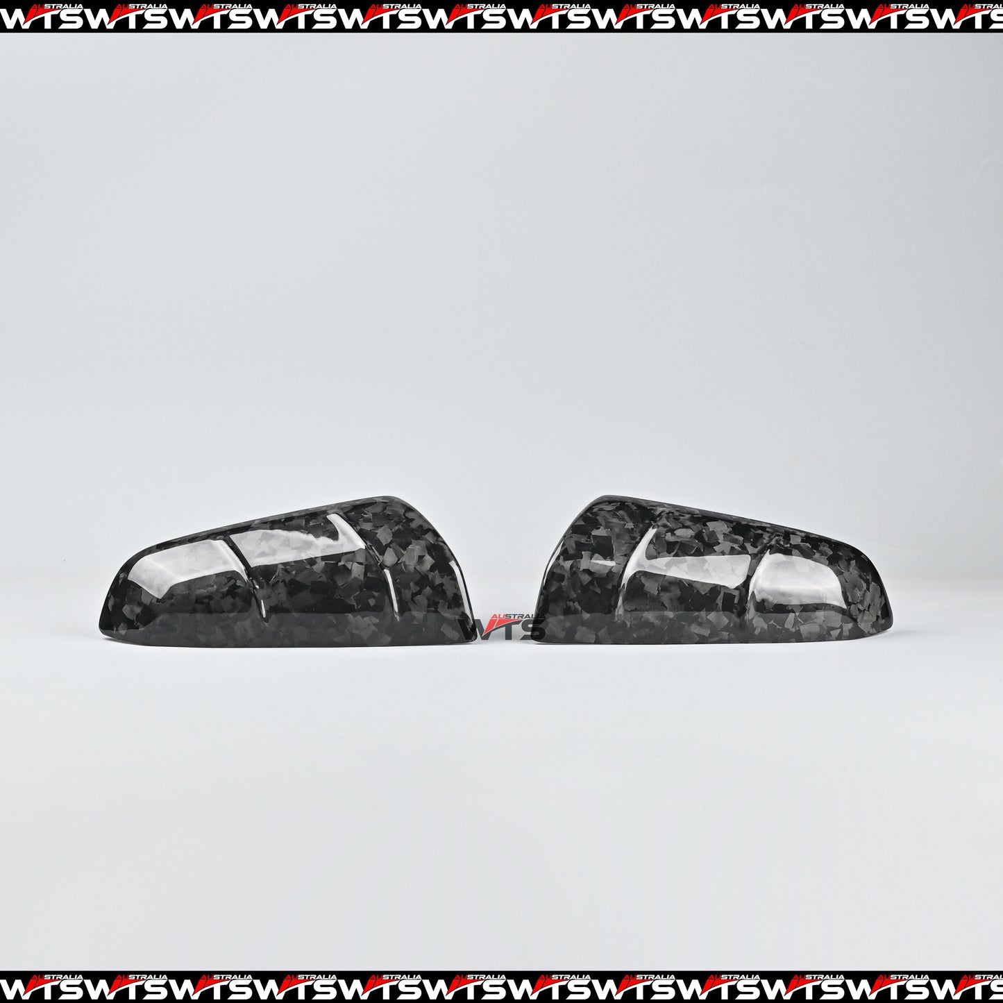 Dry Carbon Fibre Aero Mirror Caps | Fits HSV VE VF & Chevy SS