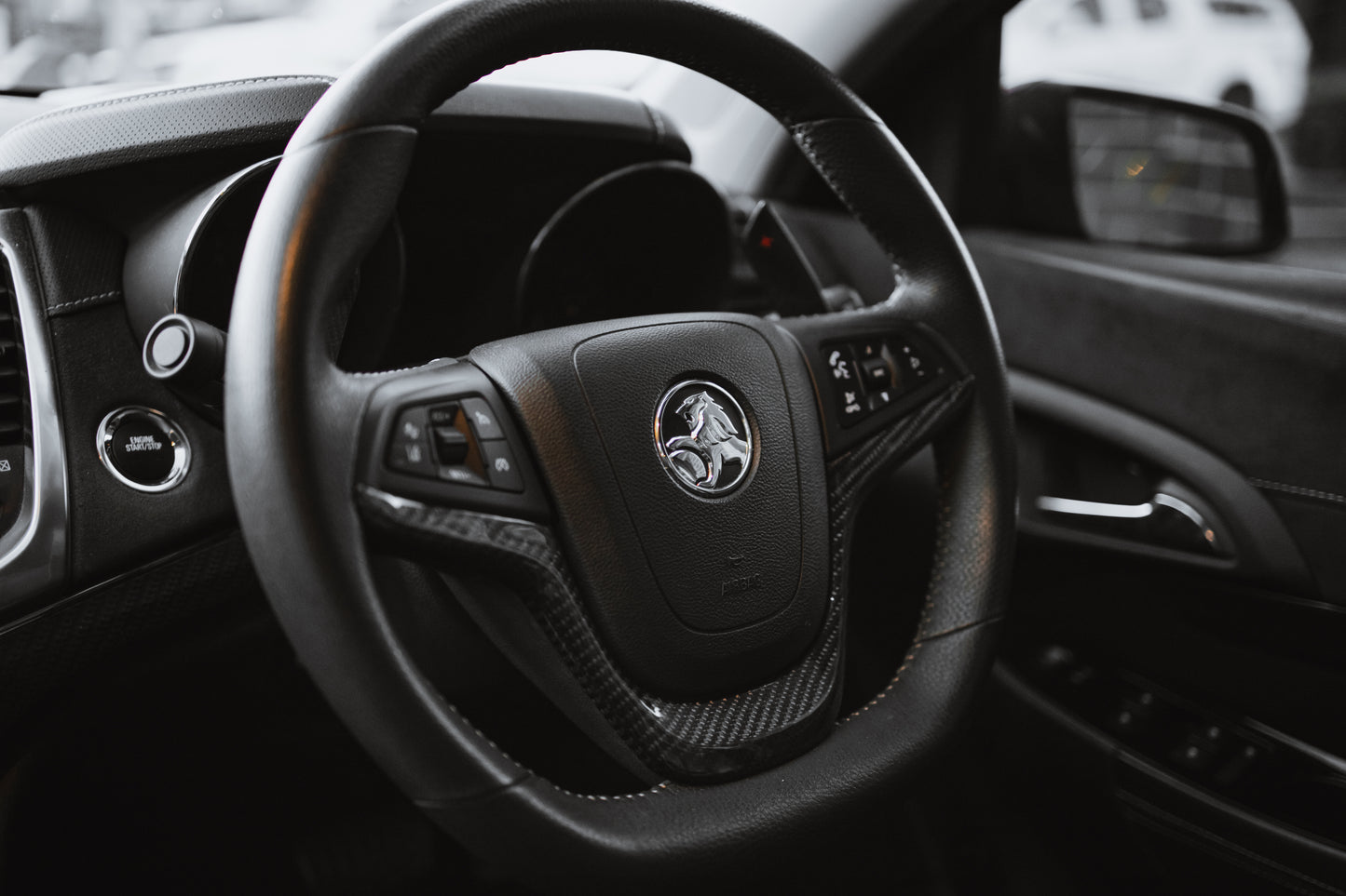 Chevy SS carbon fibre wheel insert