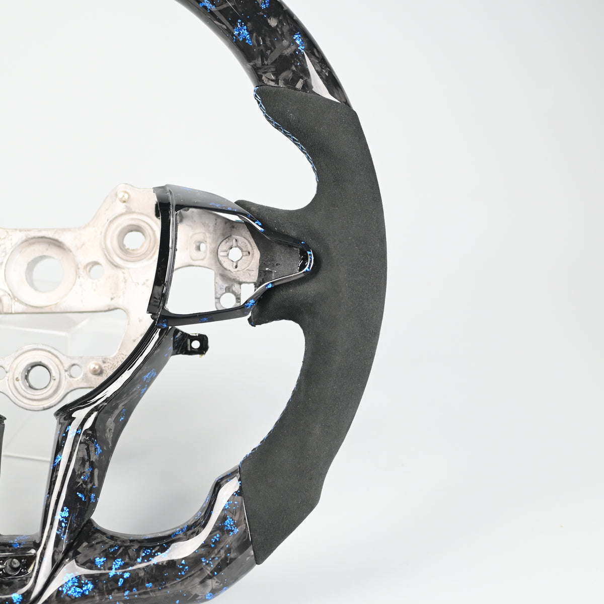 Flake Style Forged Carbon Steering Wheel For Hyundai I30N