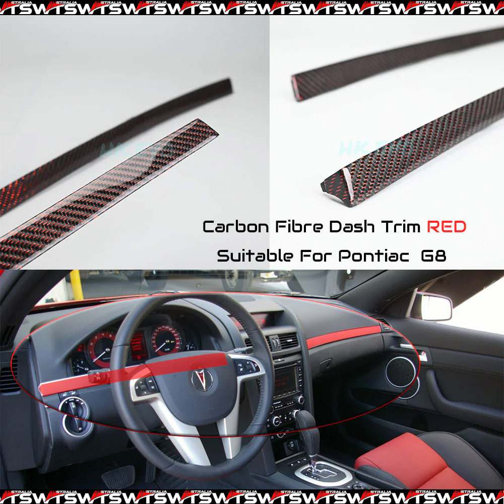 Carbon Fibre Interior Dash Trim Retrimmed Suitable For Pontiac G8 GXP (08-09)