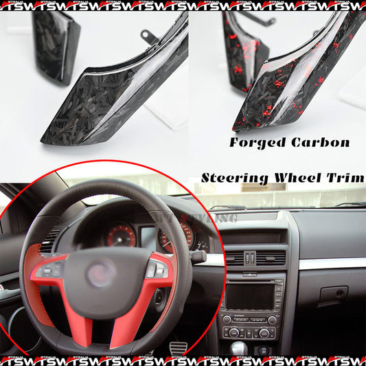 Forged Carbon Fibre Steering Wheel Trim Suitable For Holden VE G8 GXP