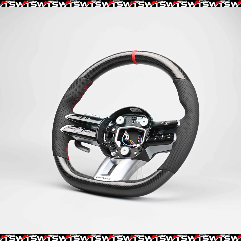 Carbon Fibre Steering Wheel For MERCEDES BENZ AMG -ALL 2013+ Model