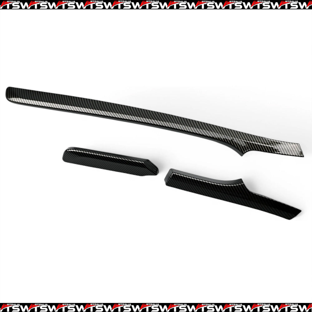 Carbon Fibre Style Hydro-Dip Interior Dash Trim For Holden VF