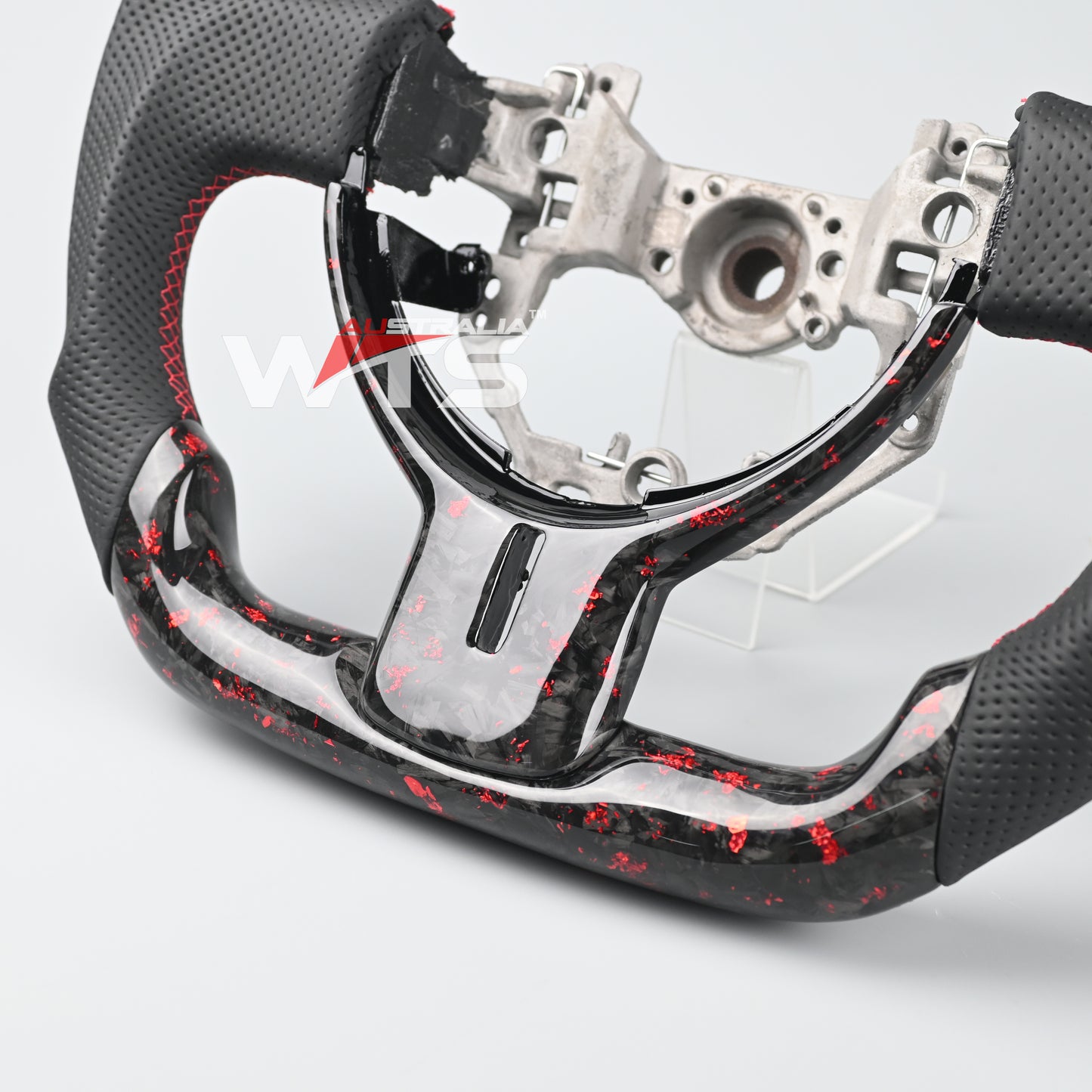 Flake Style Forged Carbon Fibre Steering Wheel For Toyota 86 Subaru BRZ 12-15