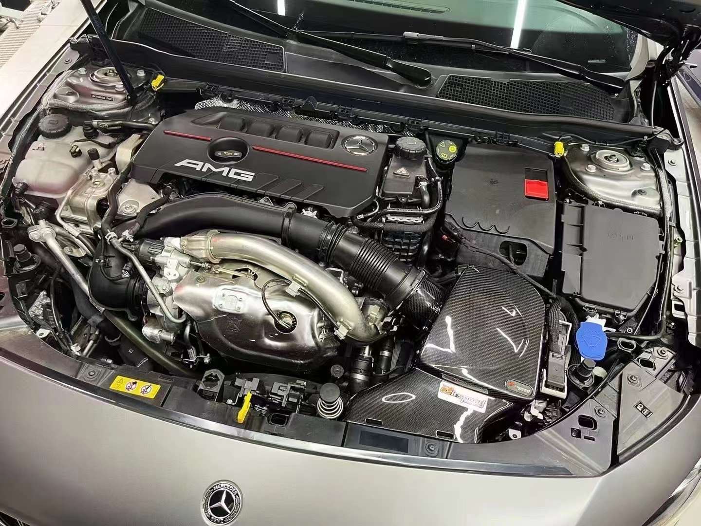 Pre-preg Carbon Fibre Air-Intake System For Mercedes-Benz AMG A35