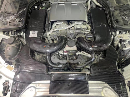 Pre-preg Carbon Fibre Air-Intake System For Mercedes-Benz C63S W205