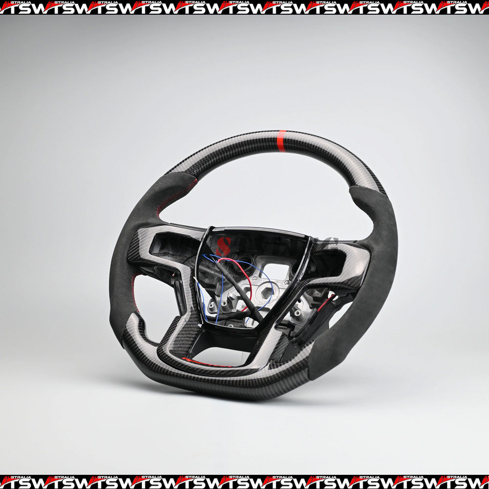 Carbon Fiber Steering Wheel Suitable For 15-20 Ford F150 Raptor with Heated