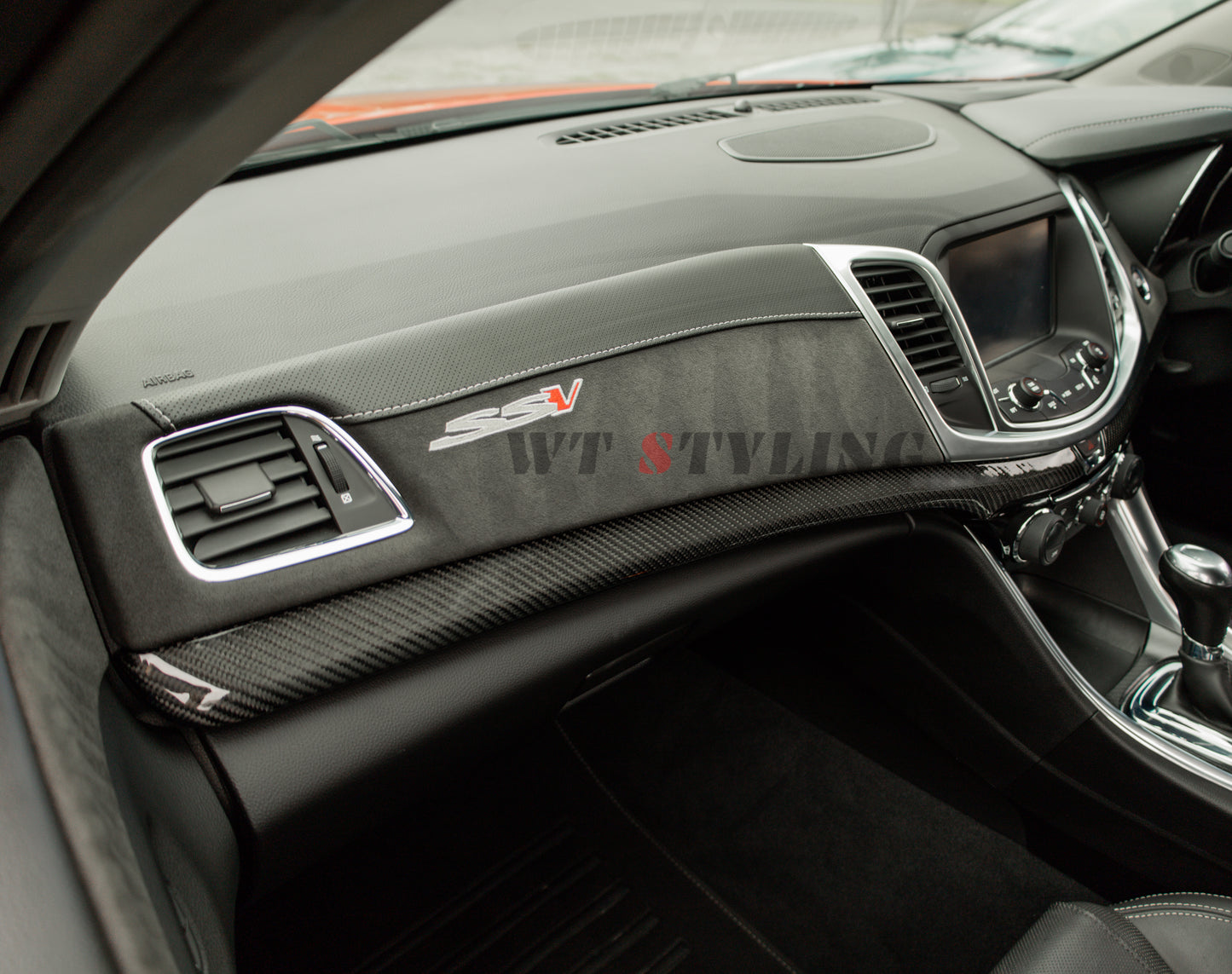 Carbon Fibre Dash Trim For Holden VF HSV Maloo GTS-R SS