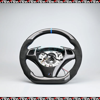 Carbon Fibre Steering Wheel Suitable For BMW E90 E91 E92 E93 (NON PADDLES STEERING WHEEL)