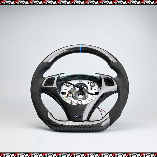 Carbon Fibre Steering Wheel Suitable For BMW E90 E91 E92 E93 (NON PADDLES STEERING WHEEL)