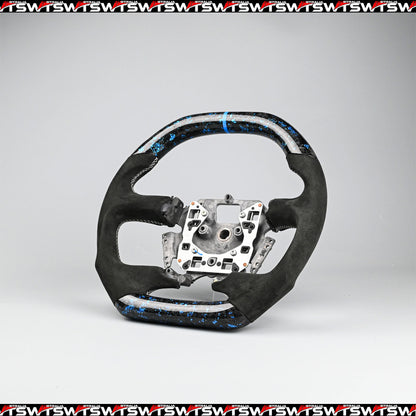 Flake Style Forged Carbon Steering Wheel Suitable For Ford Falcon FG- FGX G6E XR6 XR8 XR50 XR6 TURBO (08-16)