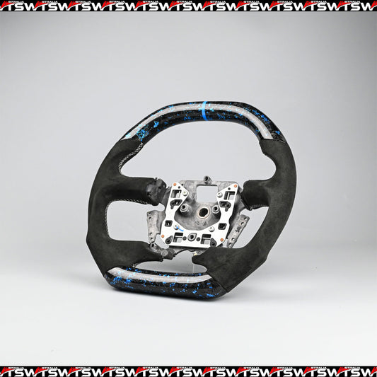 Flake Style Forged Carbon Steering Wheel Suitable For Ford Falcon FG- FGX G6E XR6 XR8 XR50 XR6 TURBO (08-16)