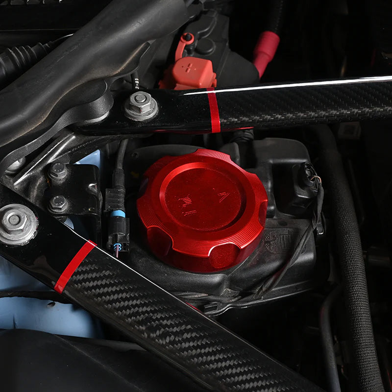 Cap Cover Kit Oil Cap Cover Coolant Cap Cover Heat Exchange Cap Cover For G8X M2 M3 M4