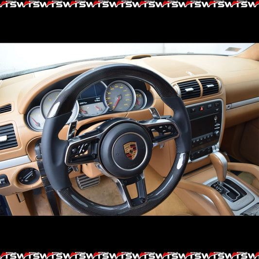 2003 Porsche Cayenne 955 Turbo Steering Wheel Upgrade – New-Gen Porsche Style