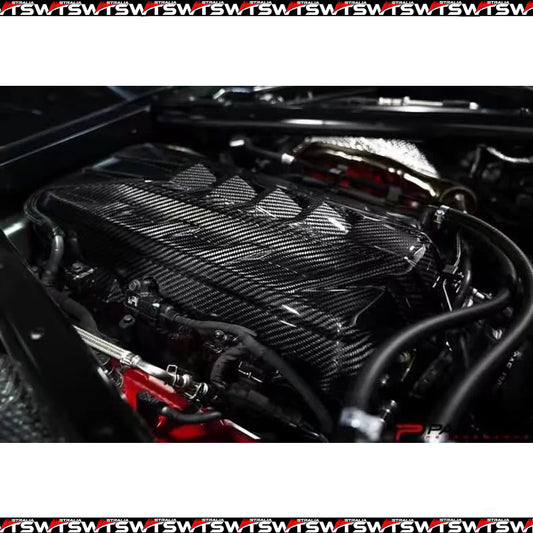 Dry Carbon Fibre Engine Cover FOR Corvette C8 Stingray 2020+