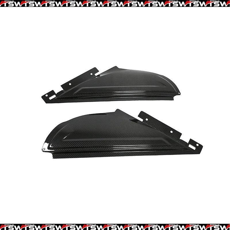 Dry Carbon Fiber Engine Bay Air Intake Covers / Trim for BMW S58 G80 G81 M3 & G82 G83 M4 (2021–Present)