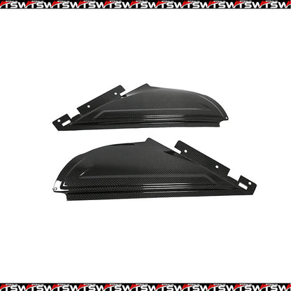 Dry Carbon Fiber Engine Bay Air Intake Covers / Trim for BMW S58 G80 G81 M3 & G82 G83 M4 (2021–Present)