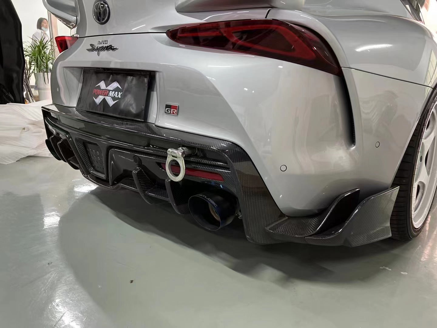 Dry Carbon Fibre Diffuser Winglets For GR Supra A90 A91 MKV