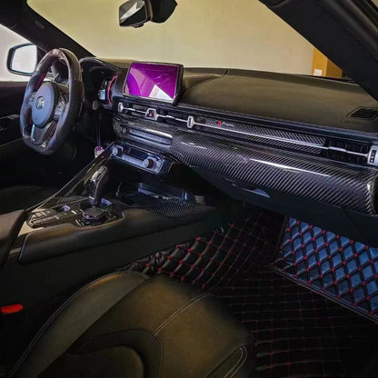 Dry Carbon Fibre Interior Trim Cover For GR Supra A90 A91 MKV