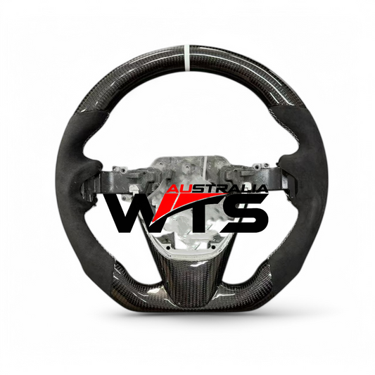 Carbon Fibre Steering Wheel For Mazda 3 SP25 BL 2009-2013