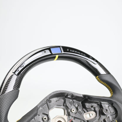 Carbon Fibre Steering Wheel For Mazda 3 SP25 BL 2009-2013