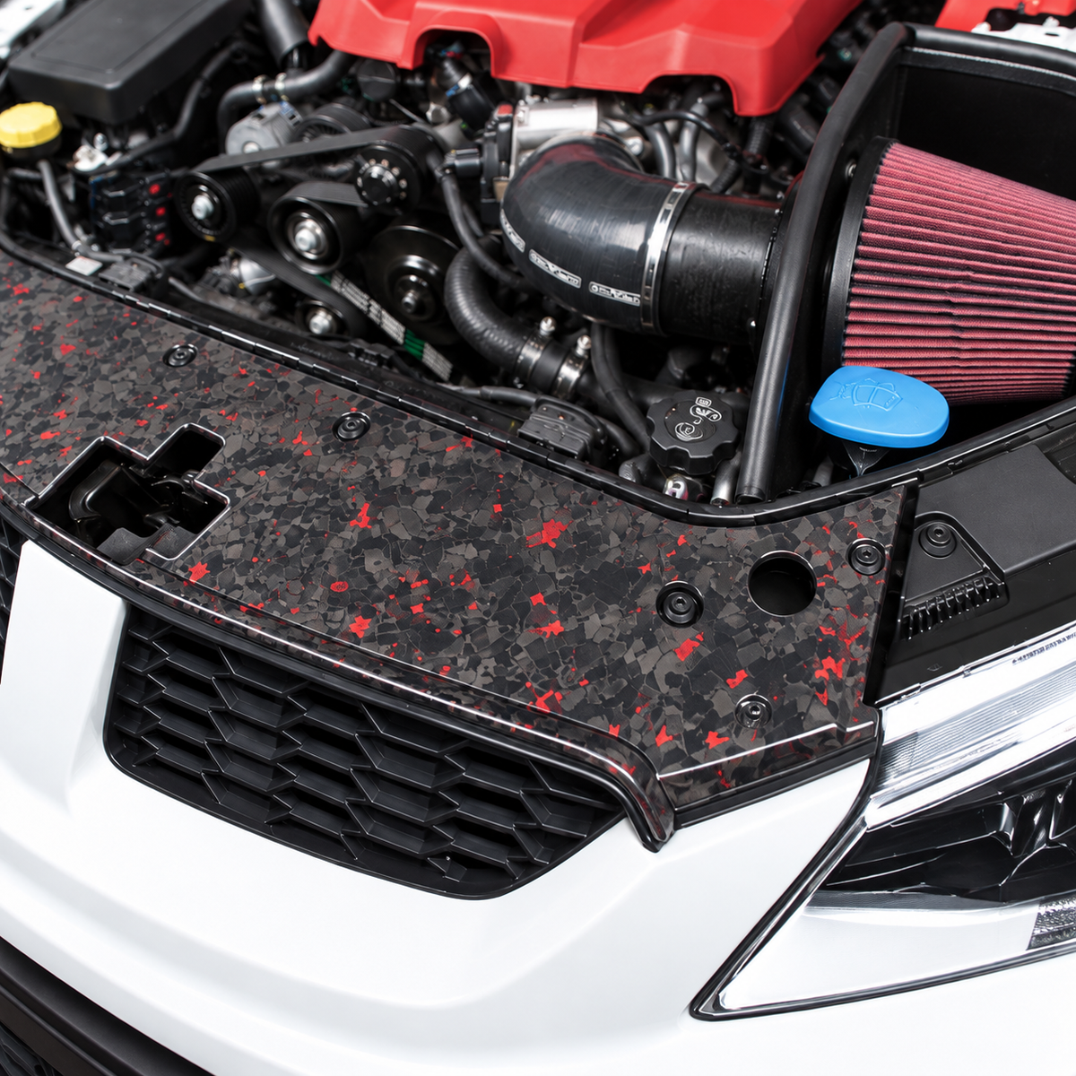 WTS CARBON FIBRE – 100% Pre-Preg Carbon Fibre Radiator Top Cover Panel For Holden VF Commodore Chevy SS