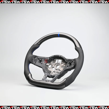 Carbon Fibre Steering Wheel Suitable For VW Golf R GTI MK7 7.5
