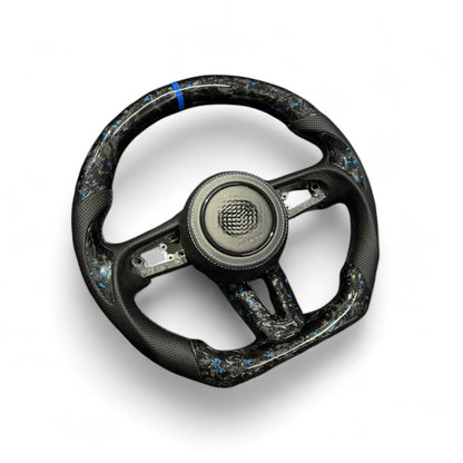 Carbon Fibre Steering Wheel For Mazda 3 BP 2019+ with Horn pad cover