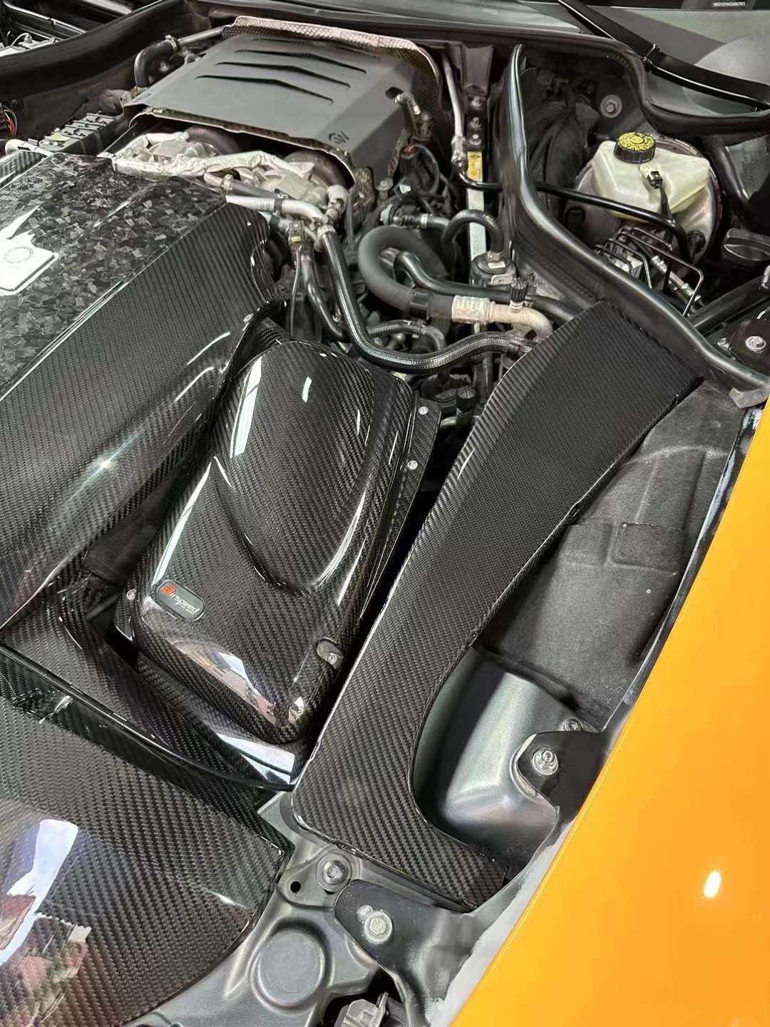 Pre-preg Carbon Fibre Air-Intake System For Mercedes-Benz AMG GT 4.0T