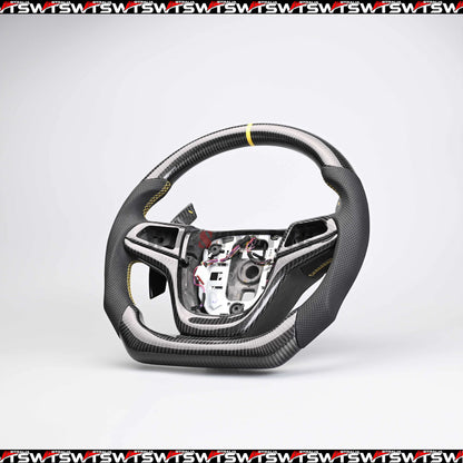 Carbon Fibre Steering Wheel Suitable For Holden VF HSV Maloo R8 Chevy SS (Auto)