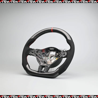 Carbon Fibre Steering Wheel suitable for Volkswagen Golf GTI R MK6 Aftermarket