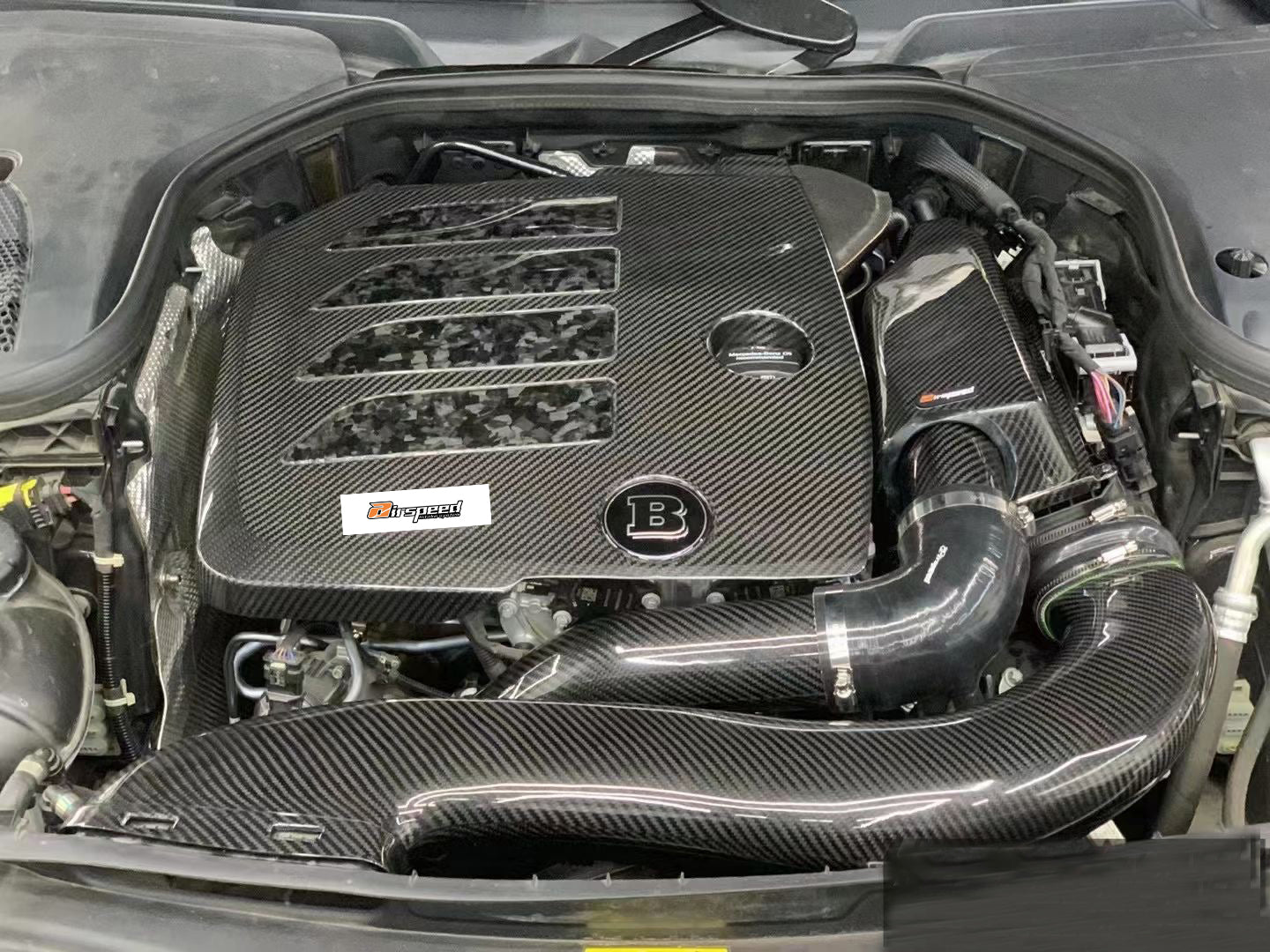 Pre-preg Carbon Fibre Air-Intake System For Mercedes-Benz C-Class ,E-Class(M264 Engine)