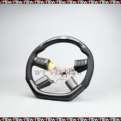 Carbon Fibre Steering Wheel LED Shifter indicator Suit For Chrysler 300C (05-10)