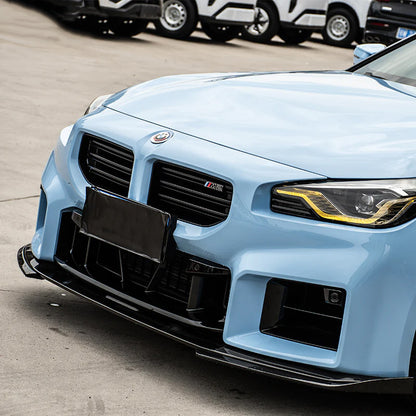 Dry Carbon Fiber 3D Style Front Lip – Fits BMW M2 G87