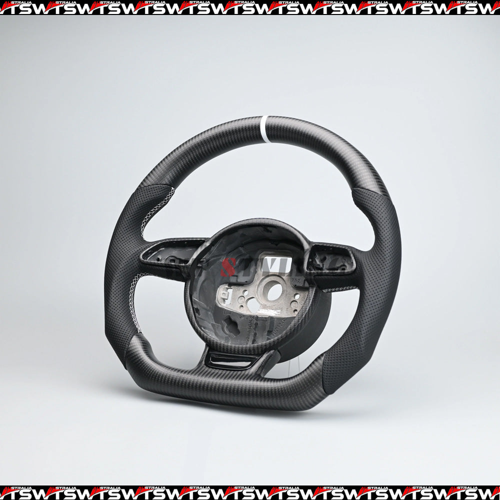 Matte Carbon Fibre Steering Wheel Suitable For Audi S3 RS3 S5 RS5 (Older Genration)