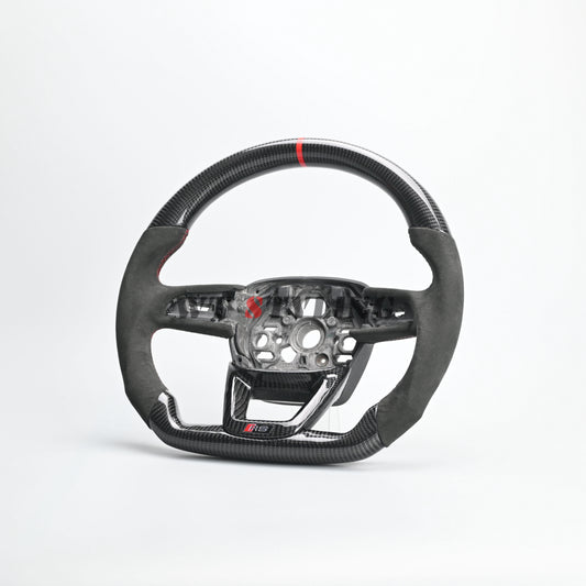 Carbon Fibre Steering Wheel For Audi S3 RS3 8Y 2020+