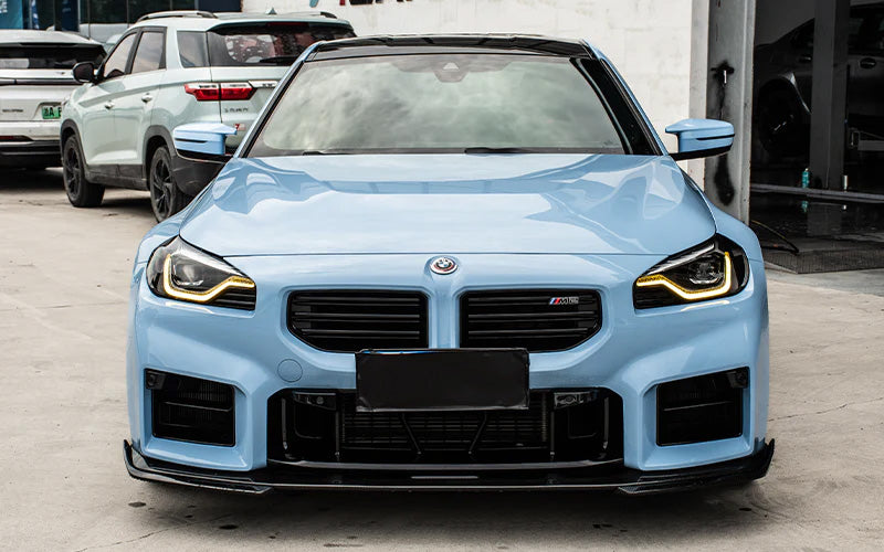 Dry Carbon Fiber 3D Style Front Lip – Fits BMW M2 G87