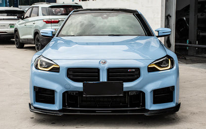 Dry Carbon Fiber 3D Style Front Lip – Fits BMW M2 G87