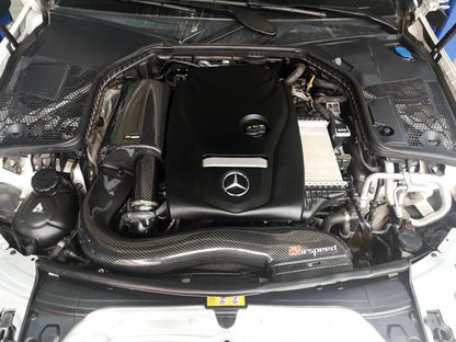 Pre-preg Carbon Fibre Air-Intake System For Mercedes-Benz C-Class,E-Class W205(M274)GLC