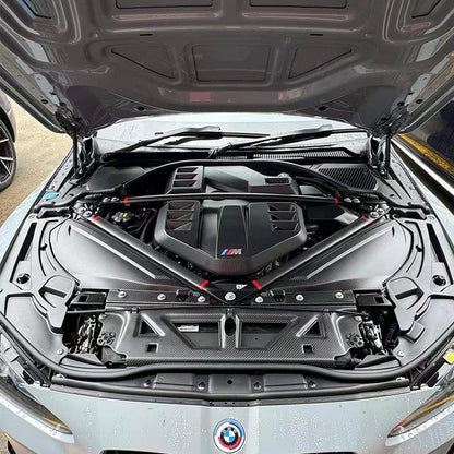 Dry Carbon Fiber Engine Bay Air Intake Covers / Trim for BMW S58 G80 G81 M3 & G82 G83 M4 (2021–Present)