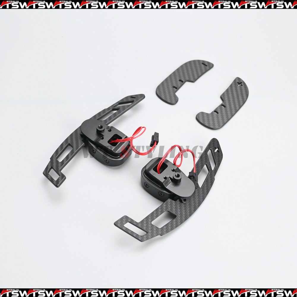DLLM RACING Carbon Fibre Magnetic Paddle Shifters For Mercedes Benz AMG